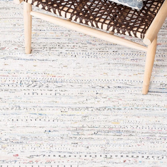 SAFAVIEH Rag Rug, 2'3" x 5', Ivory & Multi - Picture 3 of 7